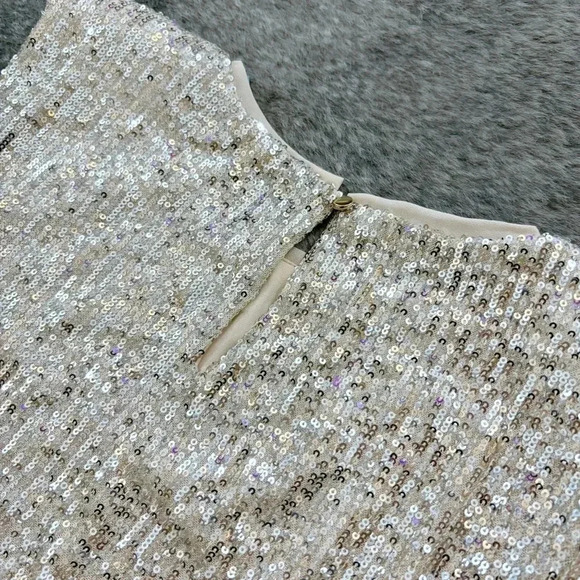 NWT Maurice’s Sequin Padded Shoulder Top - Picture 7 of 12